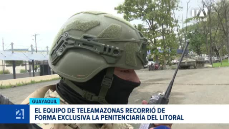 Un equipo periodístico de Teleamazonas constató la aplicación de los nuevos protocolos de seguridad, los filtros militares estrictos y la rutina interna dentro del centro penitenciario más grande del país. Un reportaje de Catalina García