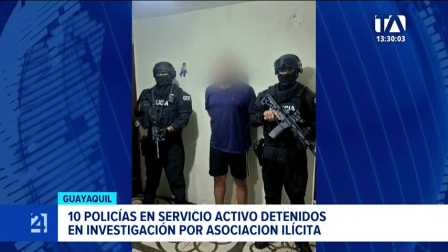 Las operaciones en cuatro provincias dejaron la aprehensión de una decena de agentes activos por presunta asociación ilícita. Un reportaje de Carlos Sacoto