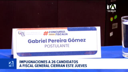 La etapa de objeciones para los 26 candidatos que continúan en el proceso de selección culmina este 1 de octubre. Un reportaje de Fausto Yépez