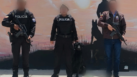 La Policía Nacional evitó el envío de cocaína en Quito. El destino de las sutrancias sujetas a fiscalización tenía como destino Píses Bajos.