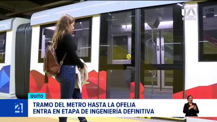 Las evaluaciones geotécnicas determinarán la viabilidad técnica para la construcción del tramo subterráneo desde la terminal de La Ofelia hacia el sector de Calderón. Un reportaje de Mishell Villacís
