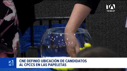 La posición de los 65 candidatos calificados quedó establecida para dar inicio a la impresión de papeletas este 5 de octubre. Un reportaje de Lucía Clavijo