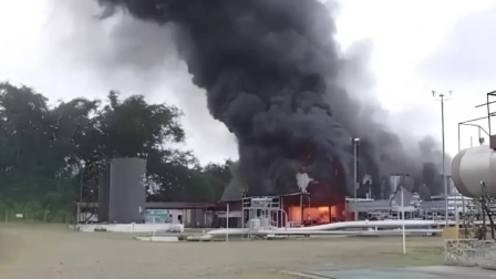 Incendio en la Estación de Bombeo Baeza de Petroecuador deja graves daños materiales