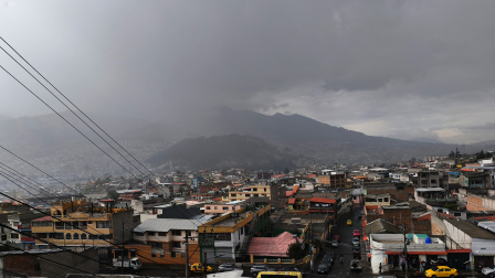 El Inamhi pronostica lluvias en cuatro provincias de Ecuador hasta el 4 de octubre.