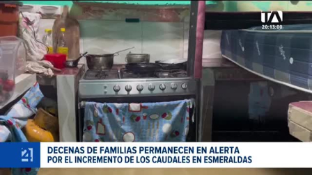 La creciente de los afluentes mantiene a decenas de comunidades bajo el agua y en alerta constante, mientras las autoridades locales analizan elevar el nivel de respuesta institucional. Un reporte de Gregory Rosero