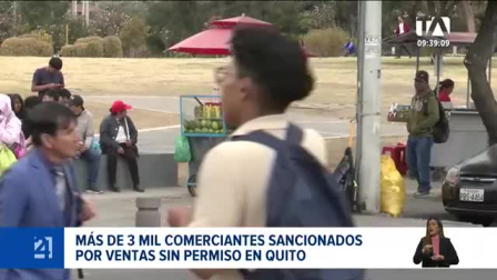 Operativos municipales identifican los puntos de mayor concentración de ventas sin permiso, destacando sectores como el Centro Histórico, Tumbaco, Cotocollao y El Comité del Pueblo. Un reportaje de Stephany Paz