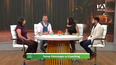 Andrés Sánchez, coach y psicólogo, y Daniela Vicuña, psicóloga clínica, explican cuándo acudir al coaching y cuándo buscar apoyo psicológico.