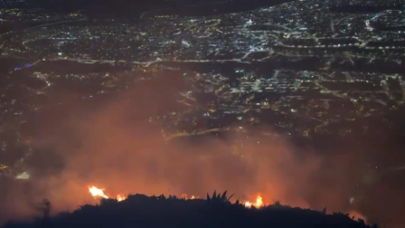 Fuego arrasa vegetación en el caserío Apagua de la parroquia Ambatillo