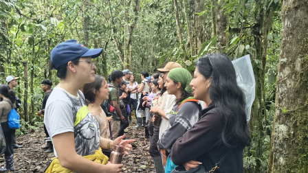 Los jóvenes compartiran sus experiencias en seguridad alimentaria.