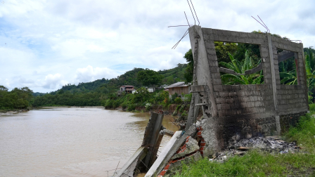 Esmeraldas es una de las provincias más afectadas por lluvias en Ecuador.