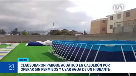 Inspecciones municipales descubrieron que el establecimiento no contaba con patentes de funcionamiento y llenaba sus piscinas utilizando de forma irregular la red del servicio público. Un reportaje de Juan Miguel Rodríguez