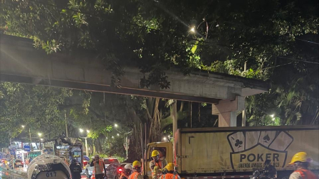 Emergencias por las fuertes lluvias de este viernes 9 de octubre en Medellín.