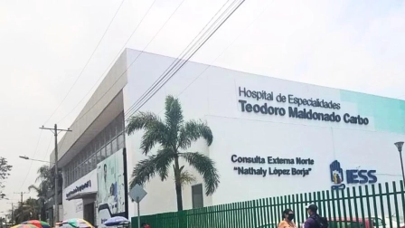 Una balacera se registró en los exteriores del hospital Teodoro Maldonado Carbo, en Guayaquil.