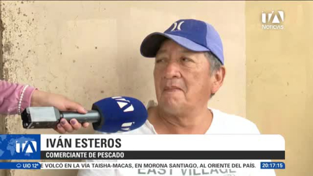 El fenómeno climático genera un fuerte impacto en los productos marinos del puerto orense, incidiendo de forma directa en los costos al consumidor. Un reportaje de Ericka Vera
