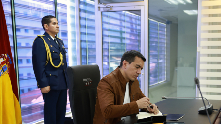 El presidente Daniel Noboa indicó que se aplicará un nuevo toque de queda en las provincias de la Costa.