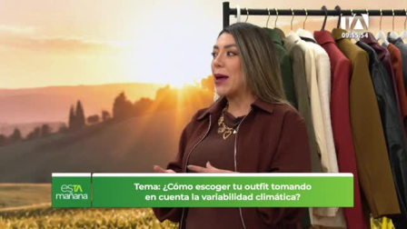 María del Mar Pernett, estratega de marca personal y comunicación, comparte claves para elegir prendas y combinar looks versátiles según la variabilidad del clima.
