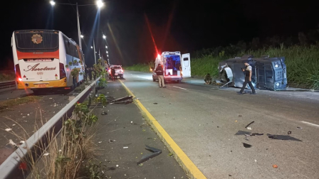 Un soldado del Ejército murió tras un siniestro de tránsito en el sector del Anillo Vial de Quevedo, en Los Ríos