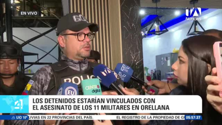 En un operativo liderado por el ministro del Interior Jonh Reimberg en Lago Agrio, se logró la captura de cuatro cabecillas del grupo 'Comandos de la Frontera'. Adicional, Reimberg, dio a conocer que los operativos se desarrollaron en sucumbíos, Orellana y Guayas. Un reporte de Ericka Vera