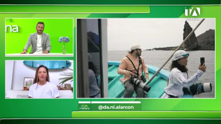 Daniela Alarcón, ecóloga marina y profesora investigadora, analiza la presencia de las ballenas azules en Galápagos y las posibles causas de su desaparición.