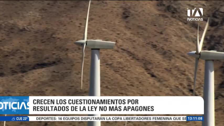 Reclamaron la presencia de Juan Carlos Blum para informar sobre los apagones en hogares y cuestionaron la aplicación de la Ley Cero Apagones. Un reportaje de Karen Haro
