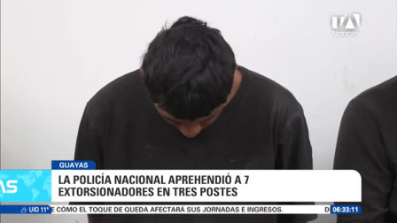 Las aprehensiones en el sector de Tres Postes evidencian el accionar y el modus operandi de la banda delictiva dedicada a la extorsión de comerciantes y transportistas en Guayas. Un reportaje de Paula Kuhn