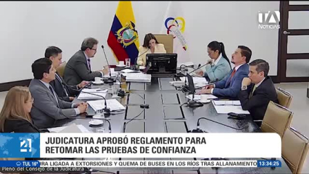 La normativa contempla tres evaluaciones obligatorias para los concursos de selección de jueces y procesos pendientes en la institución. Un reportaje de Fausto Yépez