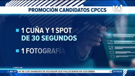Cada aspirante contará con fotografía, spot y cuña publicitaria que se difundirán en medios de comunicación desde el 12 de noviembre. Un reportaje de Lucía Clavijo