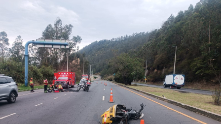 Una persona falleció en un siniestro de tránsito este sábado 17 de octubre en la av. Simón Bolívar.