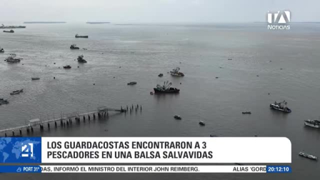 La embarcación naufragó frente a las costas de la provincia de Santa Elena. Seis tripulantes fueron rescatados con vida, mientras equipos navales despliegan operativos en alta mar para dar con el resto de la tripulación. Un reportaje de Ever Moreira