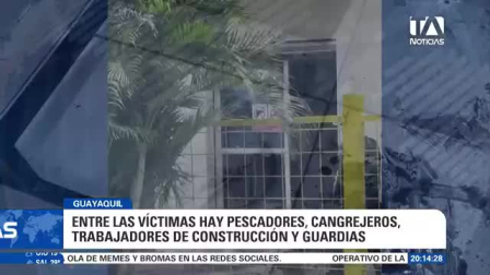 La masacre en la parroquia rural se suma a un operativo militar en Posorja, donde se halló un predio utilizado por disidentes de 'Los Lobos' para ocultar evidencias de sicariatos y secuestros. Un reportaje de Ever Moreira