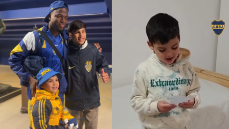 El noble gesto de Enner Valencia con el pequeño hincha que celebró su 'hat-trick' con Boca Juniors.