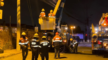 La madrugada del 17 de octubre se realizó un mantenimiento a la red eléctrica nacional