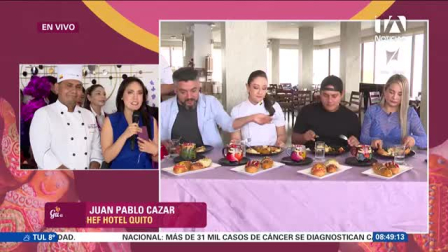 El concurso de La guagua más linda 2026 dio inicio con la participación del primer establecimiento, el Hotel Quito, el cual obtuvo una calificación de 8.57 por parte del jurado calificador.