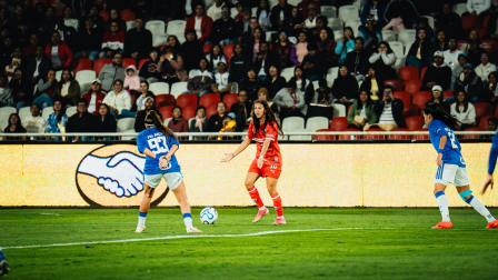 LDU en su primer partido en la Copa Libertadoes 2026 que se juega en Quito.