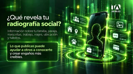 Katy Chávez Bermeo, gerente comercial de Teuno, explica qué información personal podemos exponer al navegar por internet, usar aplicaciones o compartir contenido en redes sociales, y cómo proteger nuestra privacidad digital.