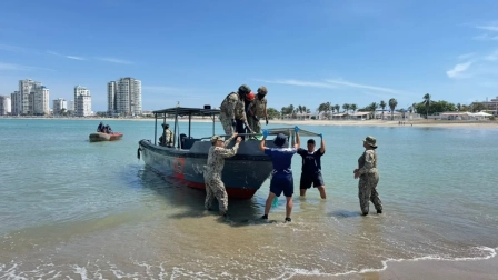 La Armada del Ecuador recuperó el cuerpo de un pescador a 20 millas náuticas de Anconcito, en Santa Elena.