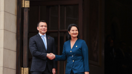 El presidente de Ecuador, Daniel Noboa, y la presidenta de Perú, Keiko Fujimore se reúnen en el Encuentro Presidencial y XVII Gabinete Binacional Perú - Ecuador.