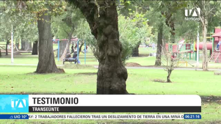 La intervención policial permitió retirar las sustancias sujetas a fiscalización en esta concurrida área verde del centro de Quito, donde la ciudadanía exigió presencia permanente de la fuerza pública.