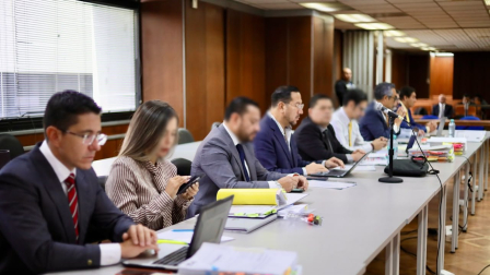 La audiencia de juicio del caso Vocales se desarrollaa en la Corte Nacional de Justicia