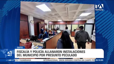 Las diligencias judiciales de este miércoles investigan dos contratos; una empresa municipal y tres funcionarios estarían involucrados en el caso. Un reportaje de Brigette Mancheno