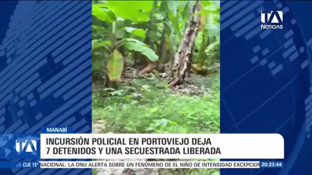 La Policía Nacional ejecutó una incursión contra el grupo delictivo en Manabí, cuyos miembros usan máscaras para cometer extorsiones y sicariatos. Un reportaje de Catalina García