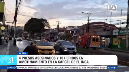 Las autoridades reportaron incidentes violentos en el interior del centro penitenciario del norte de la capital, dejando un saldo de cuatro internos muertos. Cobertura desde el lugar de los hechos. Un reporte de María Gracia Chacón.