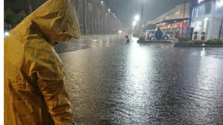 Las fuertes lluvias provocaron inundaciones en 68 sectores de Guayaquil entre el 24 y 25 de octubre de 2026.