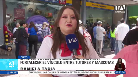 La Unidad de Bienestar Animal (UBA) llevó a cabo el evento "Ubaween", una jornada festiva que reunió a tutores y animales de compañía en un divertido concurso de disfraces. De forma paralela, la institución impulsó una feria de adopción responsable para brindar un nuevo hogar a perros y gatos rescatados. Un reporte de Nathalie Jiménez.
