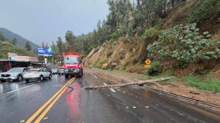 Se recomienda conducir con precaución por la zona.