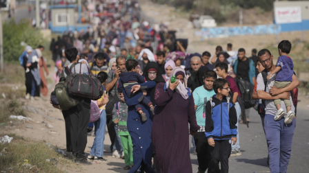 Ataques en la Franja de Gaza causan el desplazamiento de miles de personas