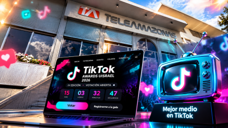 Teleamazonas está nominado en la categoría Mejor medio en TikTok de los TikTok Awards UISRAEL 2026