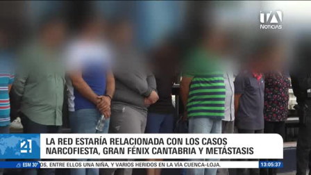 Los capturados fueron trasladados a Guayaquil a la espera de la audiencia de formulación de cargos tras los operativos ejecutados dentro de la investigación judicial. n reportaje de Paula Kuhn