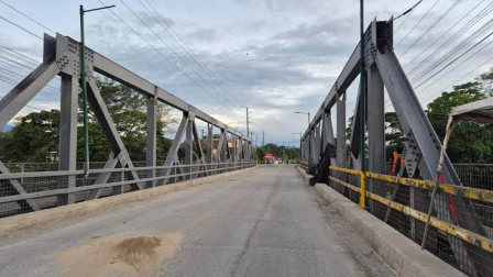 Restricción vial en la vía perimetral: Ministerio anuncia cierres en el puente sobre el río Tena por mantenimiento