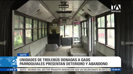 La Empresa de Pasajeros de Quito precisa que de los 23 vehículos entregados a nivel nacional, en 11 parroquias aún no se han iniciado los proyectos previstos. Un reportaje de Brigette Mancheno.